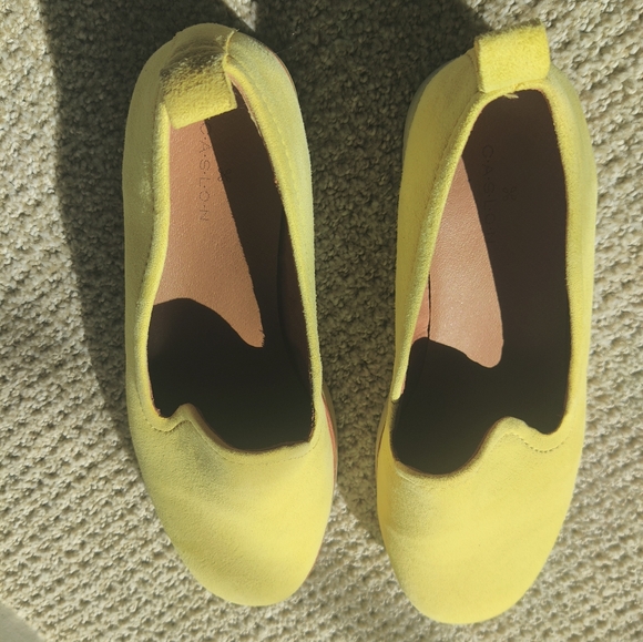 Caslon Women's Hadley Yellow Loafer - Size 7 - Picture 6 of 10
